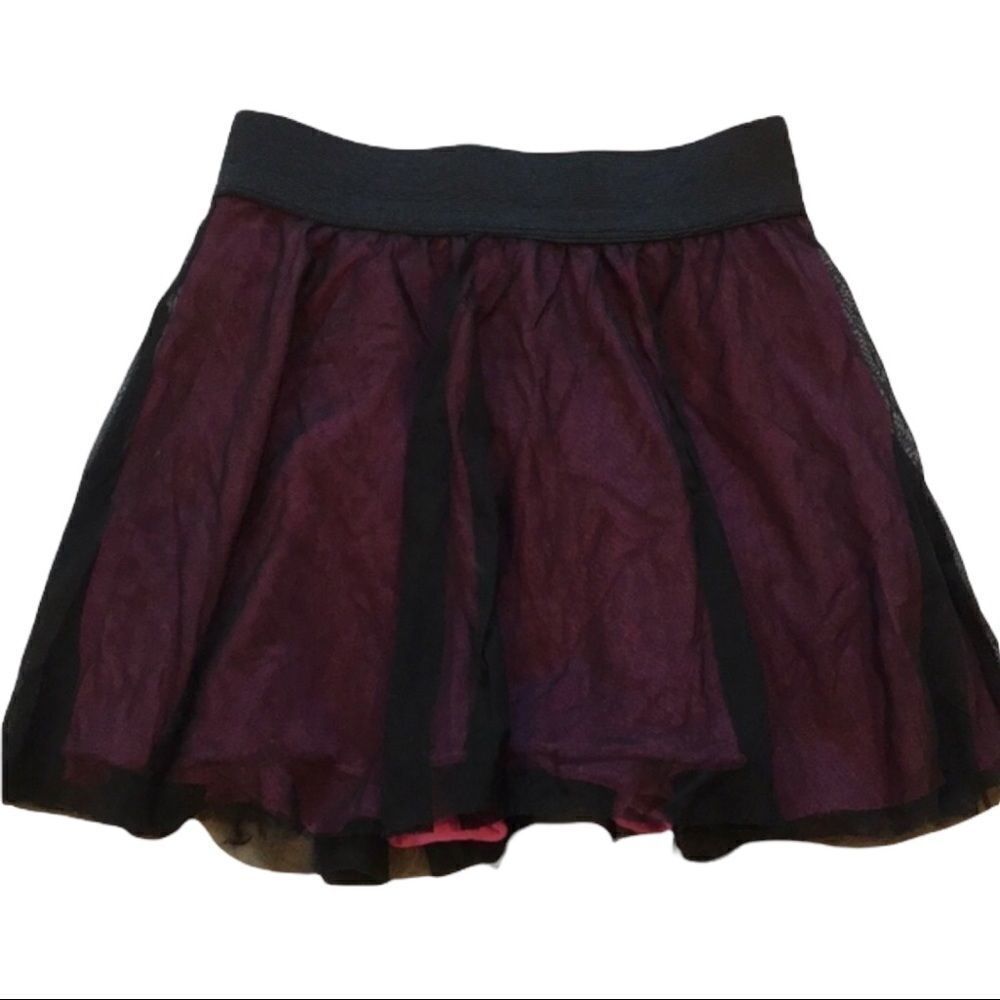 So low tulle skirt